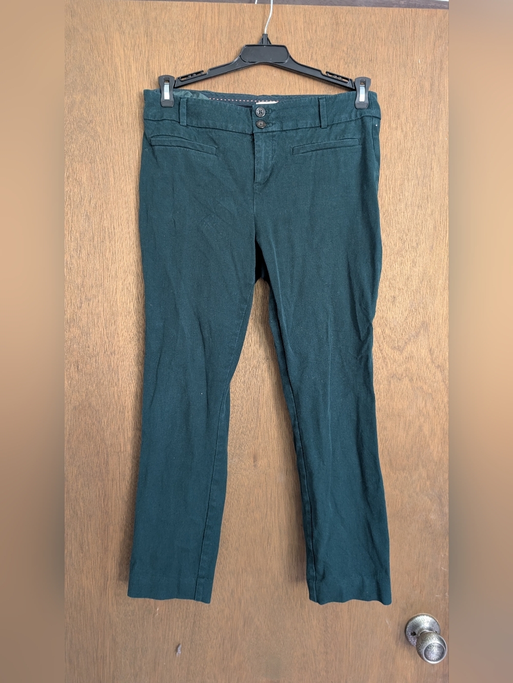 Anthropologie Dark Green Pants